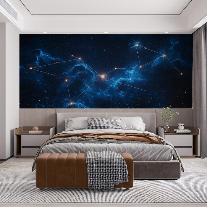 Celestial Constellation Mural Wallpaper