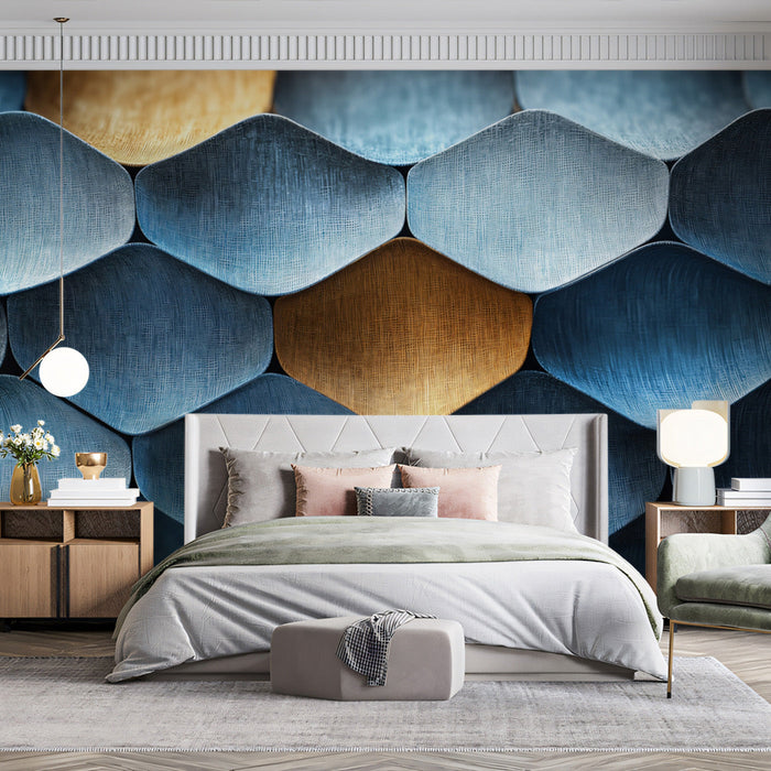Geometric Oasis Mural Wallpaper
