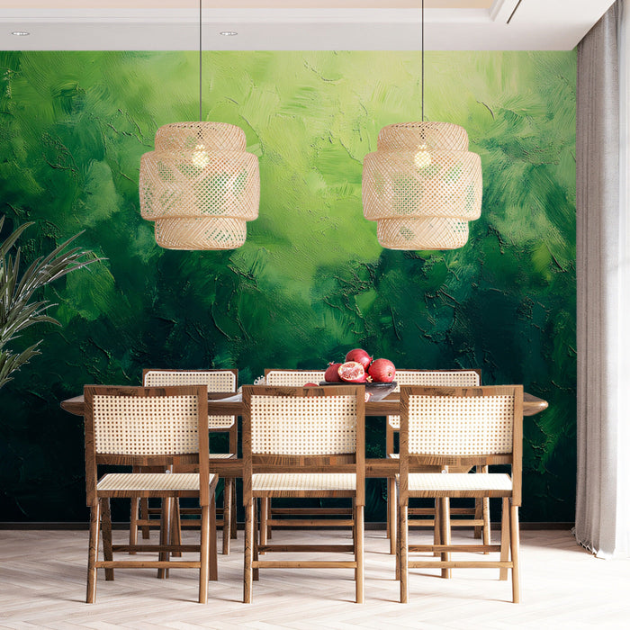 Tropical Jungle Mural WallPaper | Green