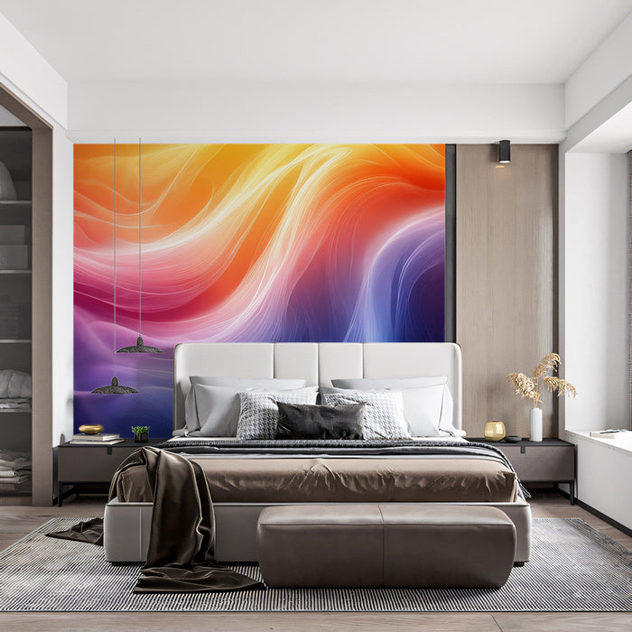 Cosmic Swirl Mural Wallpaper