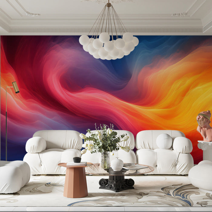 Cosmic Swirl Mural Wallpaper