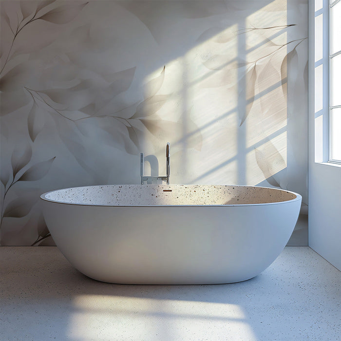 Neutral - Modern and minimalist decor Mural in Bathroom