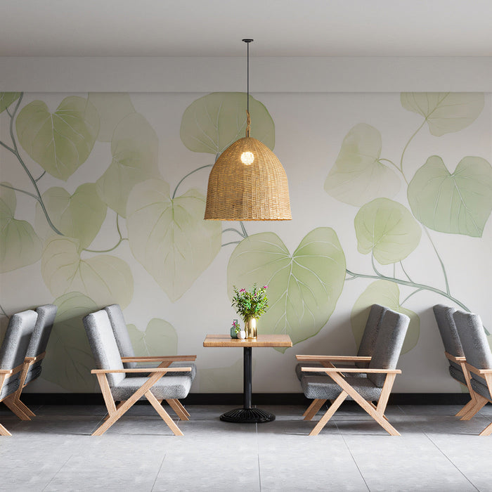 Soft - Modern and minimalist Mural in Lounge Area