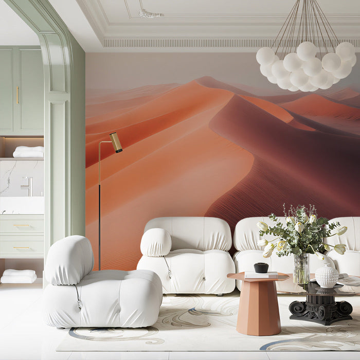 Abstract Desert Dunes Mural Wallpaper | Artistic Modern Decoration
