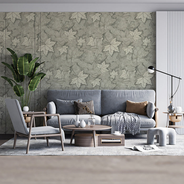 Soft Gradient Floral - Tranquil Wallpaper for Bathrooms