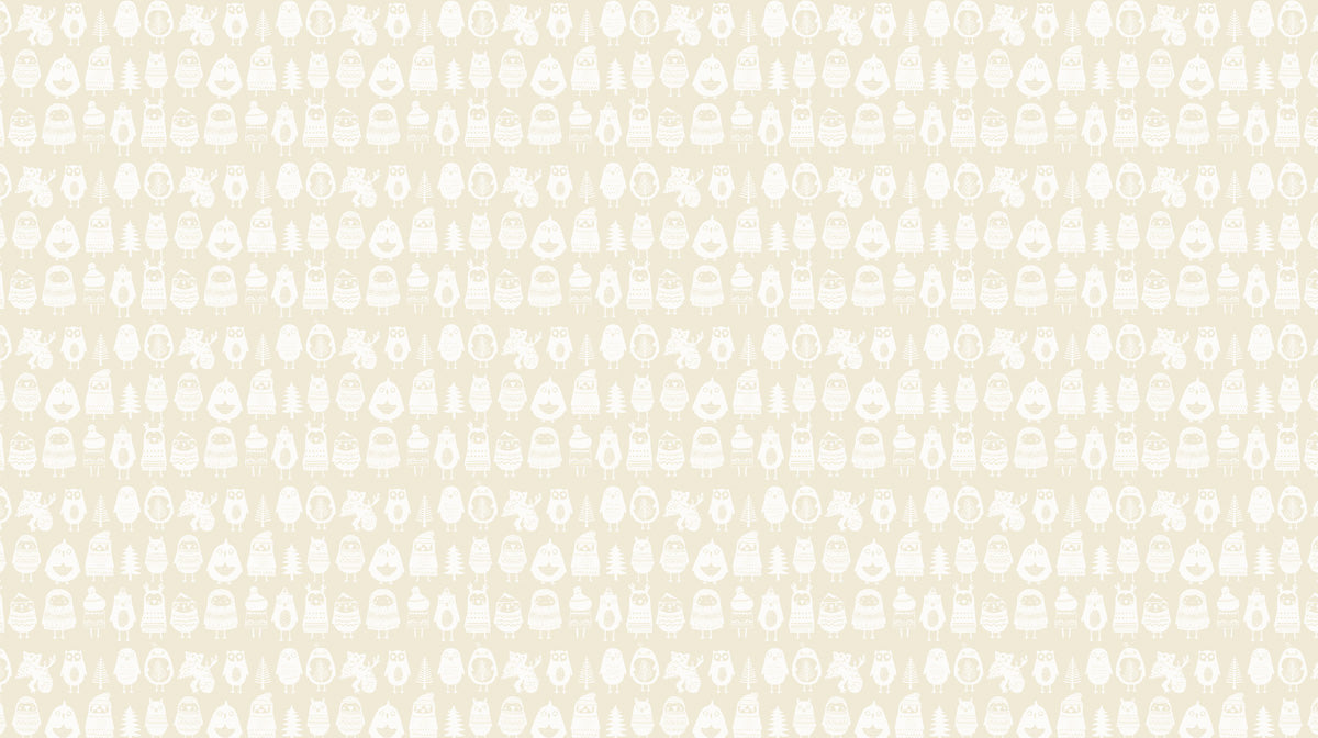 Black - and - White Animal Pattern- Whimsical Wallpaper for Children's Rooms