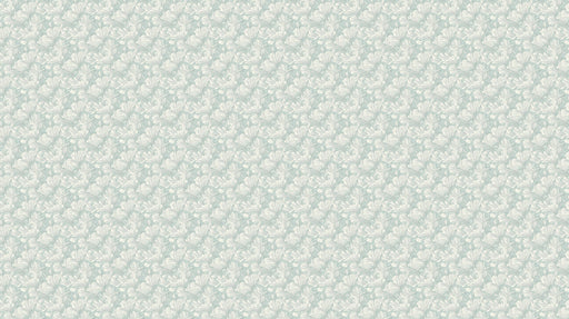 Feathered Wave Mural Wallpaper | Light Green and Ivory Flowing Petal Design
