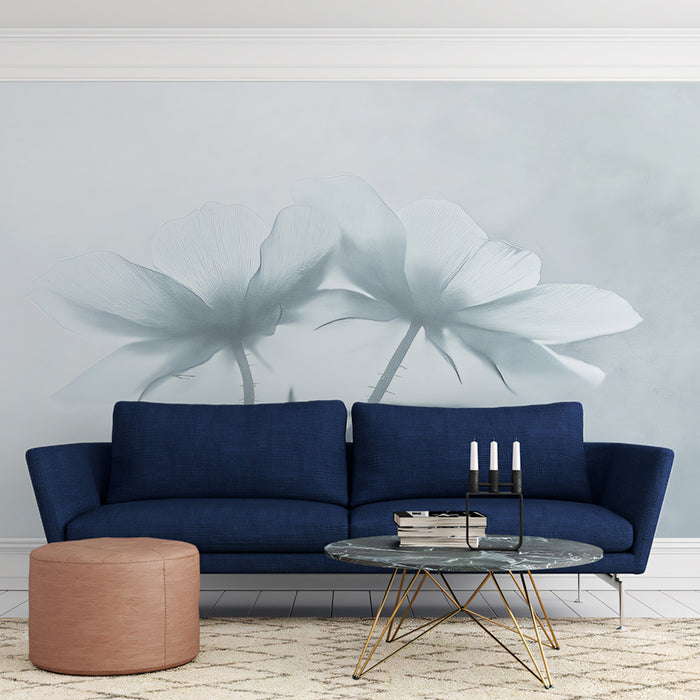 Mural di Fiori | Sogno di Fiori Nebbiosi