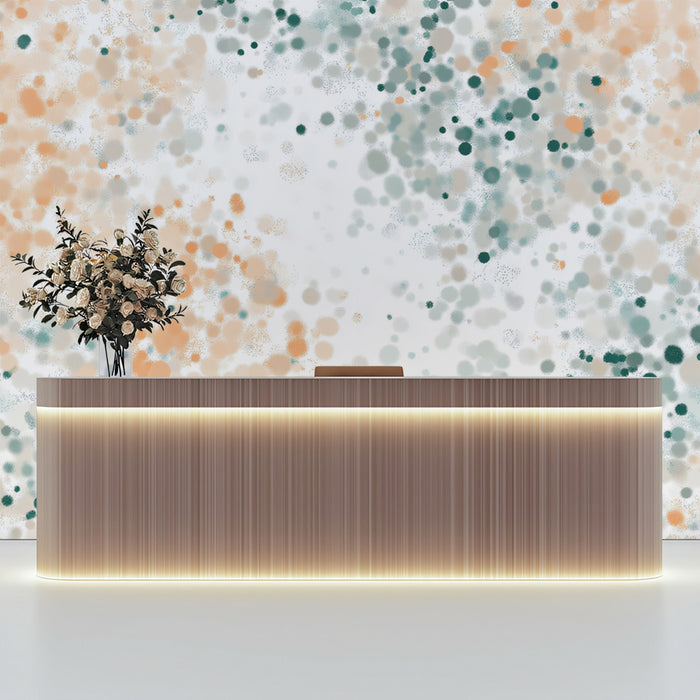 Modern Abstract Mural Wallpaper | Minimalist Speckle Pattern