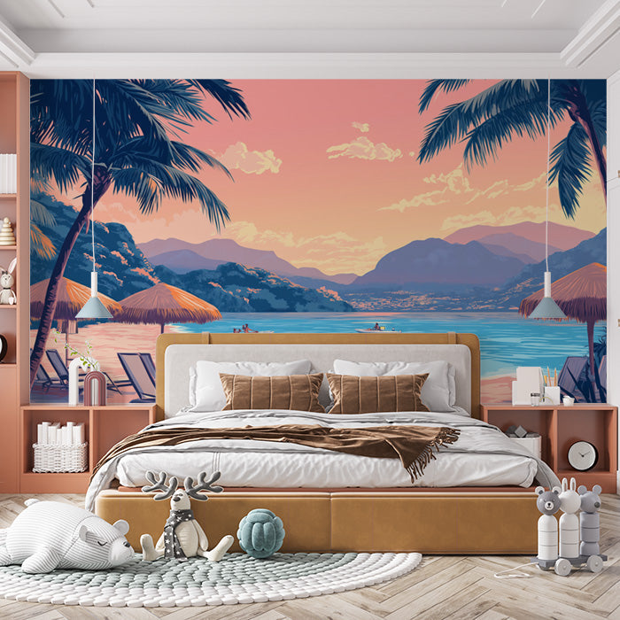 Beach and Sunset | Various Colors (Pink, Orange, Blue, etc.) of Beach and Sunset