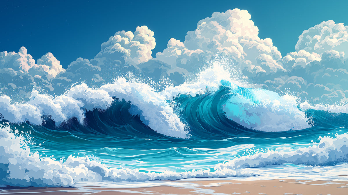 Giant Wave| Various Colors (Blue, White, etc.) of Giant Wave