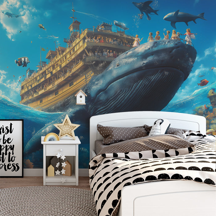 Noah's Ark Underwater | Various Colors (Blue, Brown, etc.) of Noah's Ark