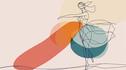 Abstract Dancer Wallpaper | Various Colors (Orange, Green, etc.) of Dancer