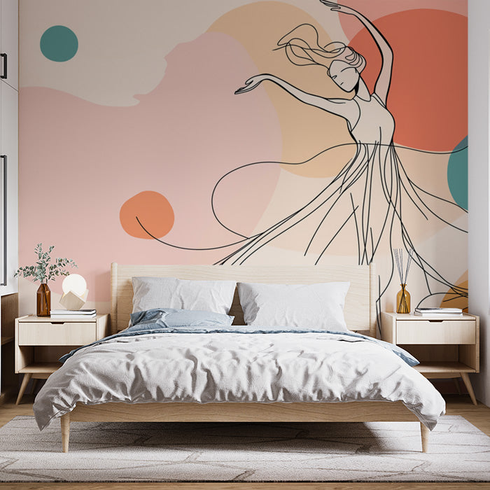 Abstract Dancer Wallpaper | Various Colors (Orange, Green, etc.) of Dancer