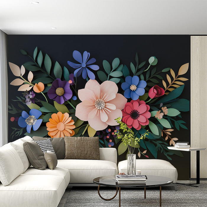 Vibrant Floral | Various Colors (Pink, Blue, etc.) of Flowers