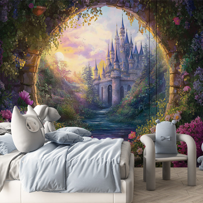Castle and Garden | Various Colors (Green, Purple, etc.) of Castle and Garden