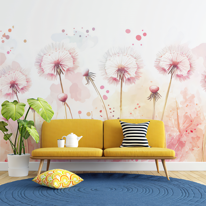 Dandelion - Themed Wallpaper in Caf¨¦