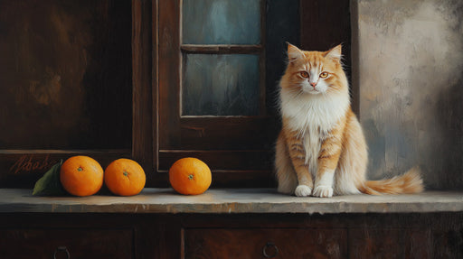 Kitchen - scene Cat Mural Wallpaper