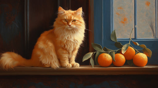 Kitchen - scene Cat Mural Wallpaper