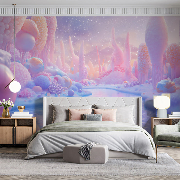 Fantasy Landscape Mural Wallpaper