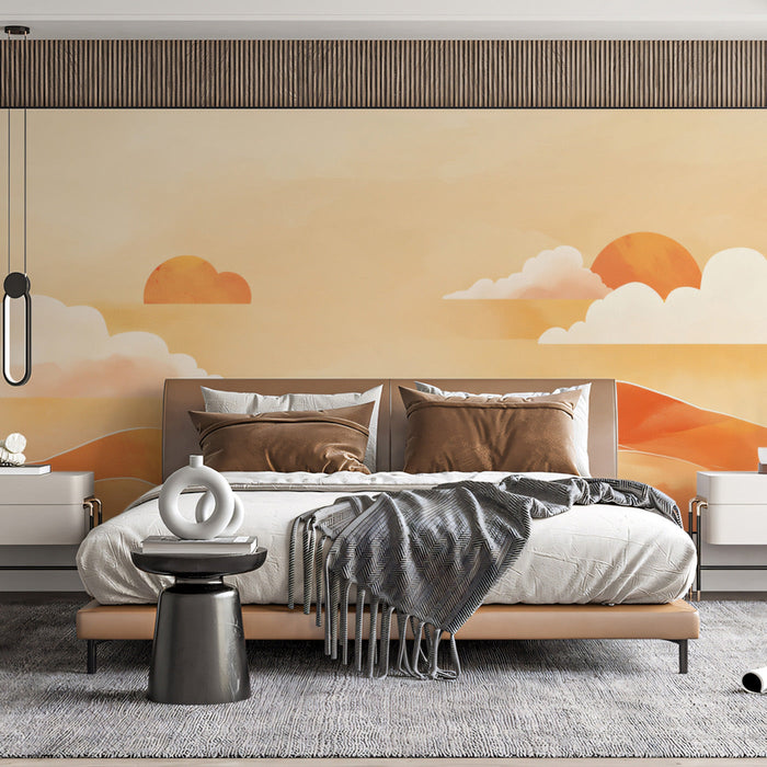 Sunset - themed Mural Wallpaper