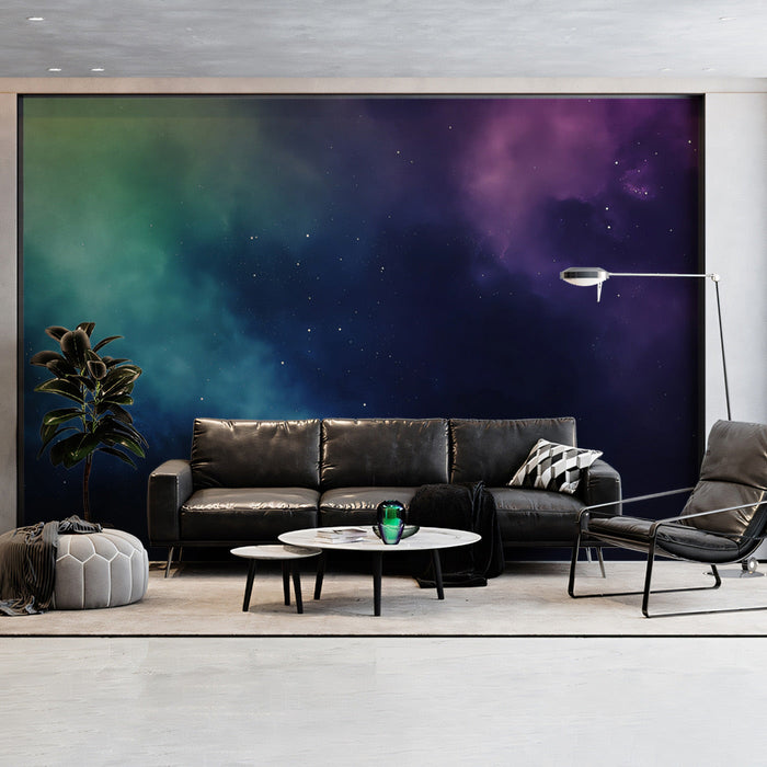 Cosmic Nebula Mural Wallpaper