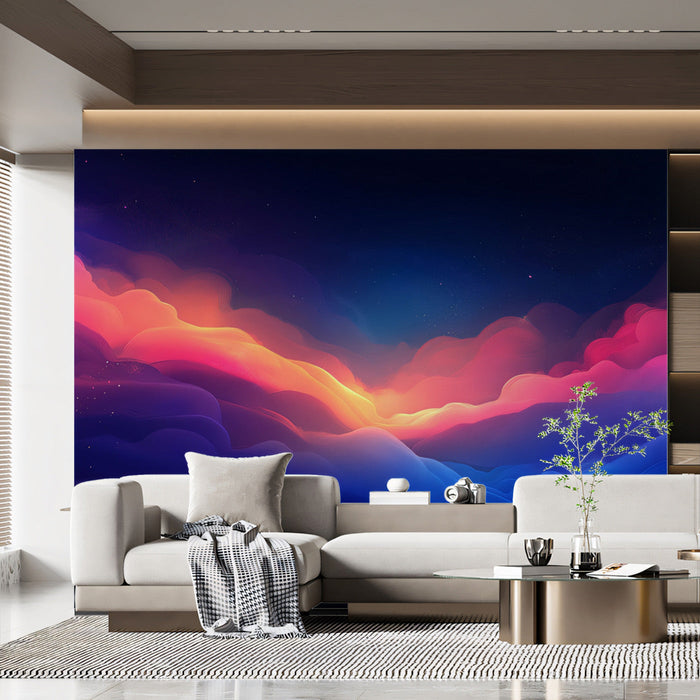 Cosmic Cloud Mural Wallpaper