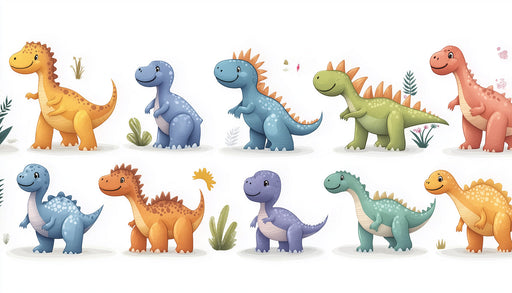 Dino - themed Delight Mural Wallpaper
