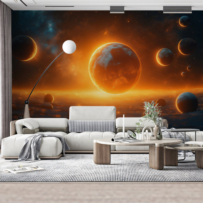 Celestial Splendor Mural Wallpaper