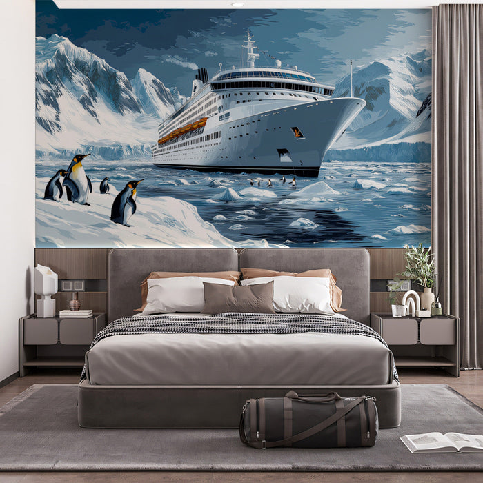Antarctic Voyage Mural Wallpaper