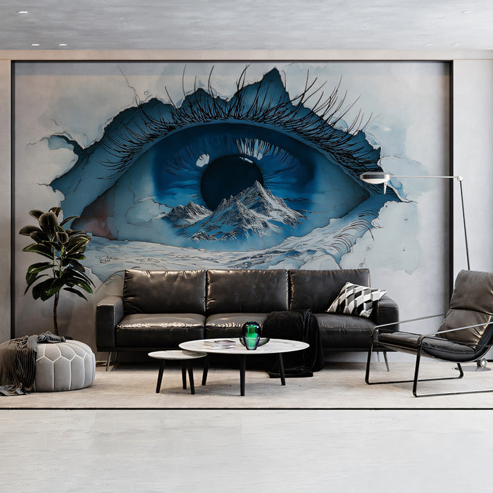 Eye - Catching Mountain Visions Mural Wallpaper