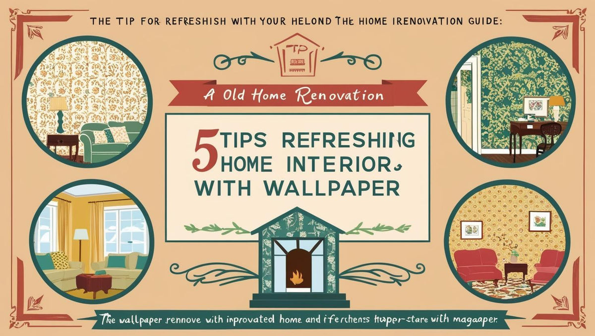 Old Home Renovation Guide: 5 Tips to Refresh Your Space with Wallpaper ...