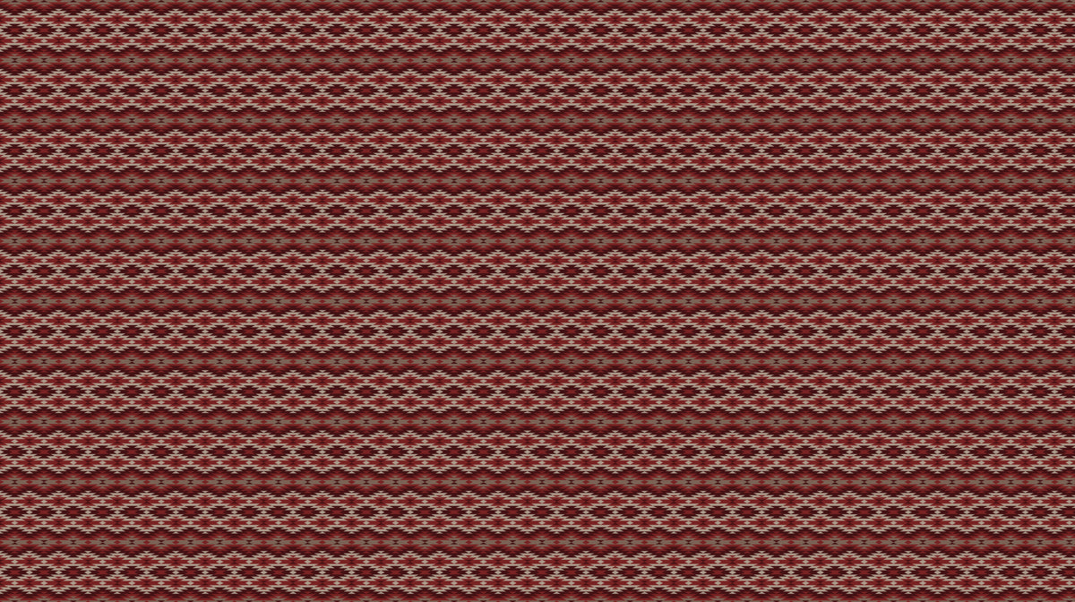 Festive Knit Border Pattern Mural Wallpaper | Repeating Print, Geometric Stars, Traditional Holiday Textile