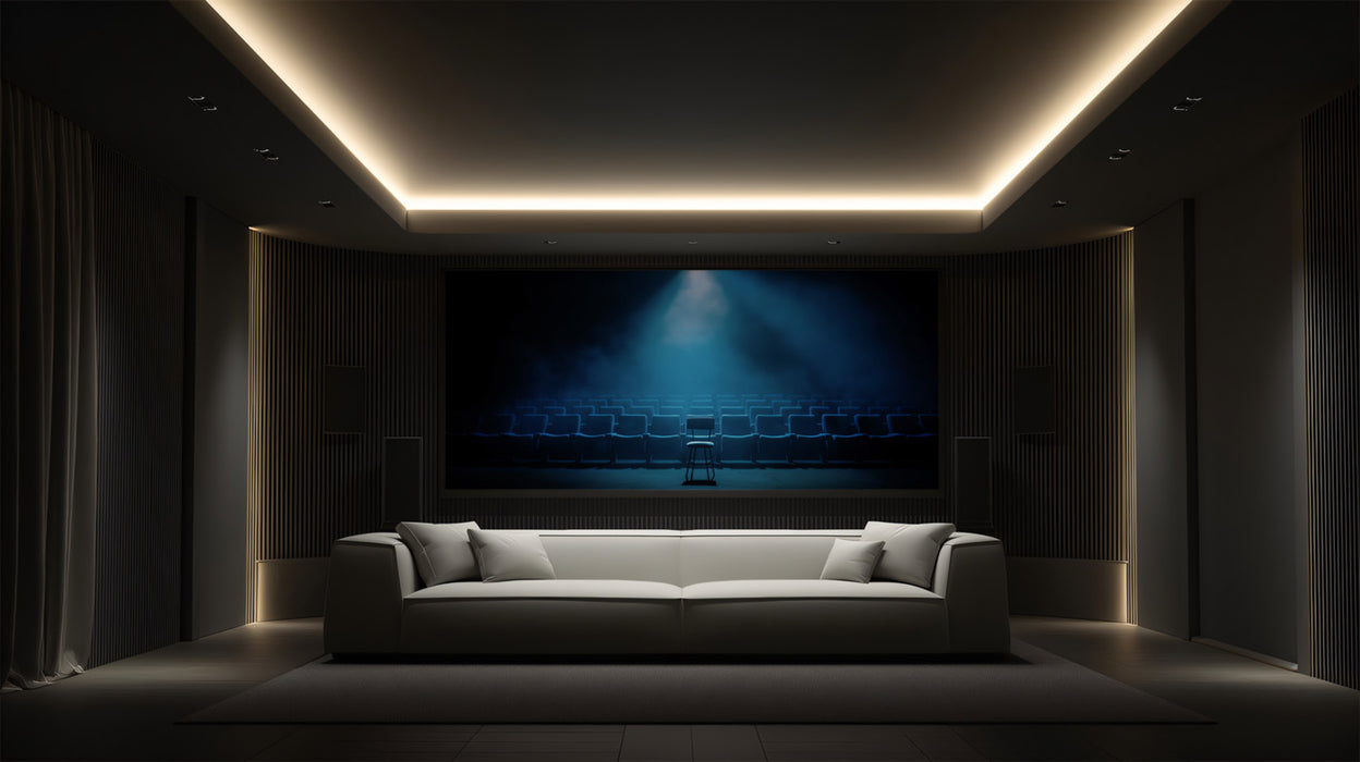 The Audition Spotlight - Dramatic Cinema Chair Mural