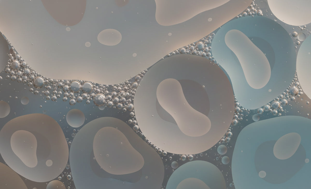 Abstract Earth Tone Fluid Wallpaper, Macro Liquid Bubble Mural, Modern Serene Wall Decor, Custom Size Peel and Stick or Premium Non-Woven