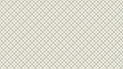 Geometric petal lattice pattern in soft sage green, cream, and charcoal gray