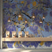 Artistic fruit themed wall mural used as a scenic feature wall in a shop
