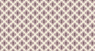 Repeating geometric clover pattern in soft dusty mauve, deep charcoal, and cream.