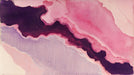 Abstract fluid art wallpaper featuring layered brushstrokes in deep plum, magenta, and blush pink