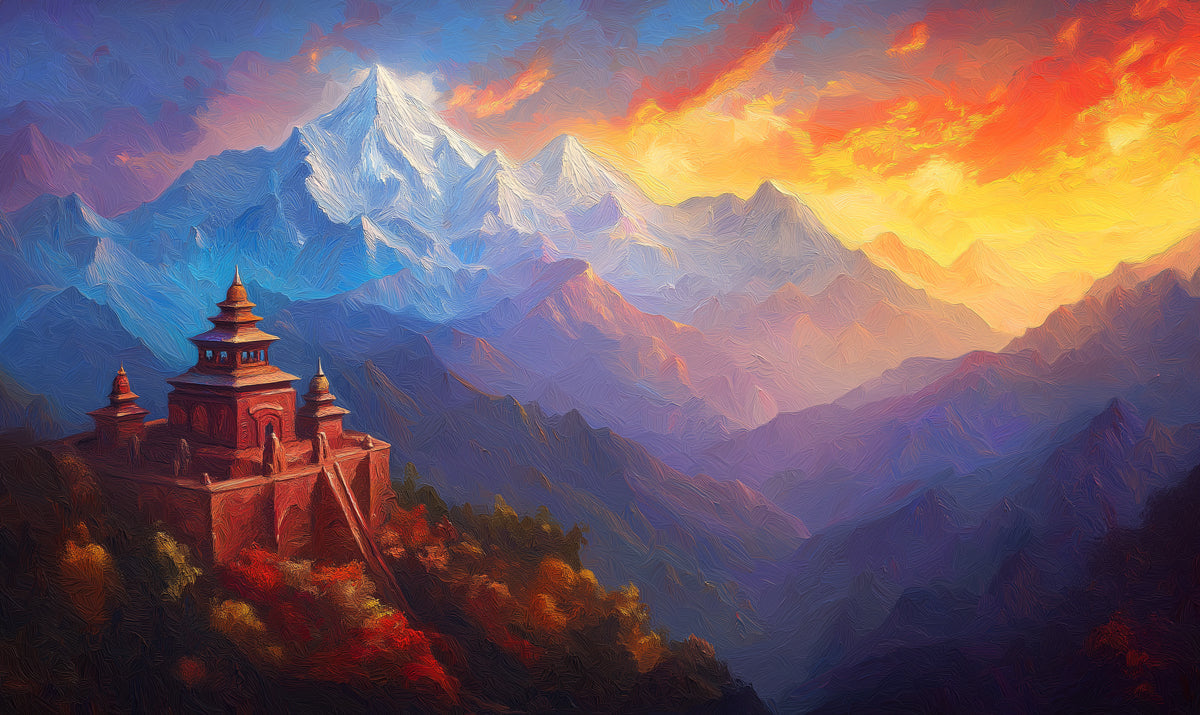 Himalayan Majesty Mural Wallpaper