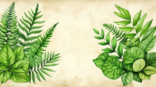 Tropical Oasis Leaf Mural Wallpaper