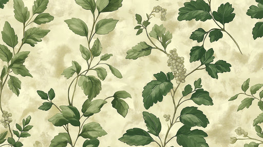 Botanical Branch Mural Wallpaper