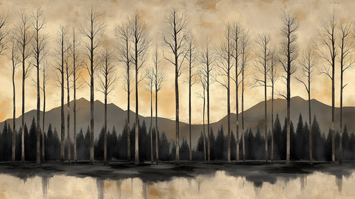 Winter Forest Mural Wallpaper