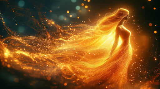 Golden - Aura Goddess Mural Wallpaper