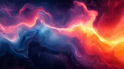 Fire - and - Ice Mural Wallpaper