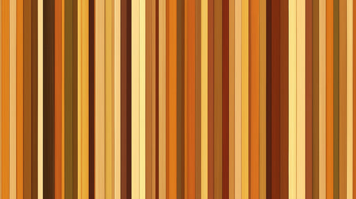 Multicolored Stripes Mural Wallpaper | Warm and Cool Tones in Living Room