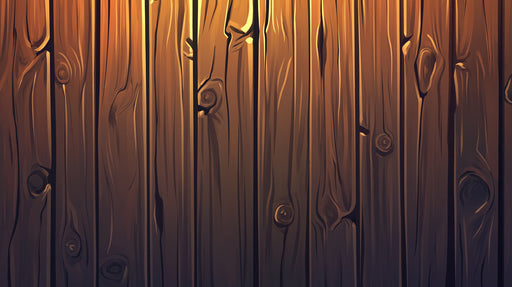 Sunset Glow Wooden Mural Wallpaper | Gradient Warm Tones in Bedroom