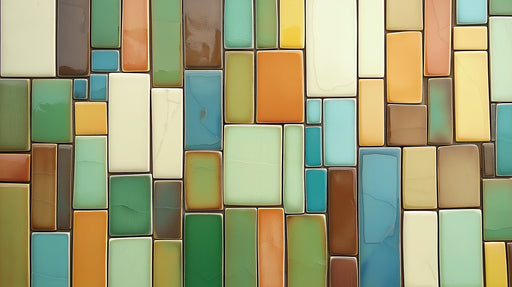 Golden Rock Mural Wallpaper | Warm Orange - Gold Tones in Bedroom