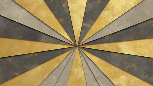 Radiating Stripes Mural Wallpaper | Modern and minimalist deco in Office Reception
