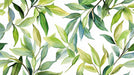 Watercolor - Modern and rustic Mural in Caf¨¦